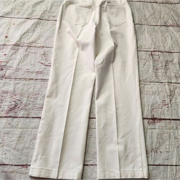 St. John Sport High Rise Straight Leg Jeans Size 4 - Picture 3 of 5